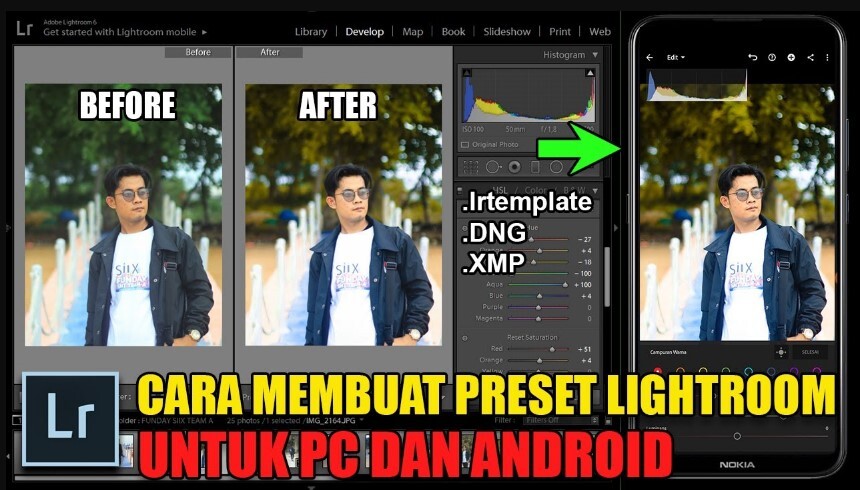 Cara Gampang Membuat Presets Lightroom Mobile (.DNG Format) | Lightroom ...