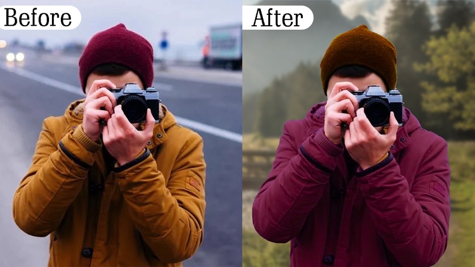 Edit potoshop, Hapus Background, Ganti Background, Edit foto satuan ...