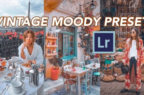 CARA MEMBUAT PRESET VINTAGE MOODY DI LIGHTROOM MOBILE - YouTube